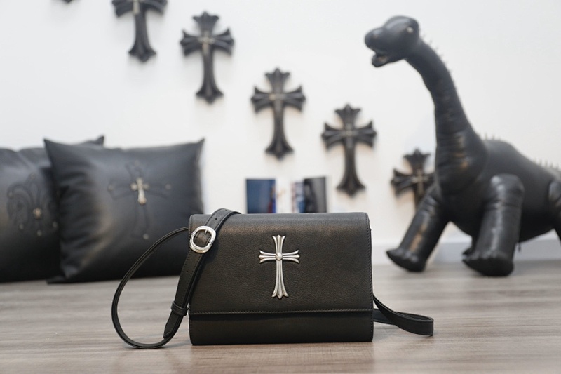 Chrome Hearts Chromehearts cowhideshoulder bag